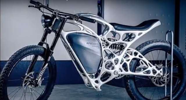 La première moto imprimée en 3D voit le jour